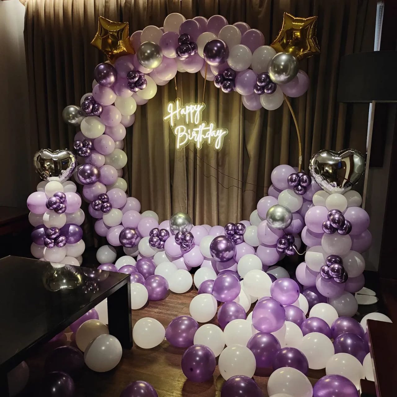 Lavender Ring Room Birthday Decoration – birthday decoration by ARVDecor