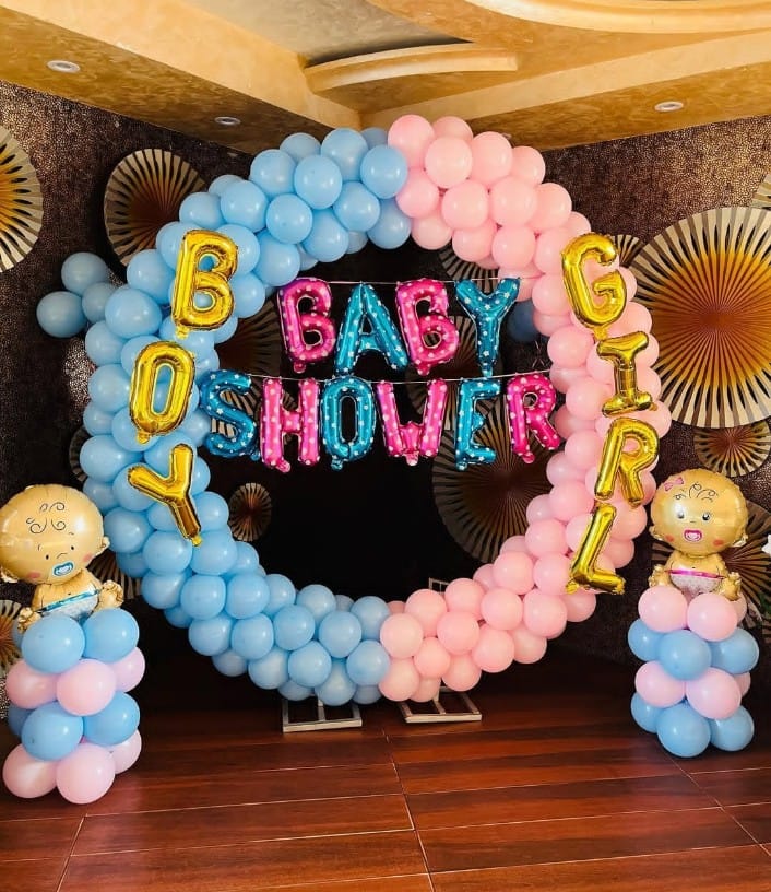 Boy or Girl Baby Shower Ring – welcome baby decoration by ARVDecor