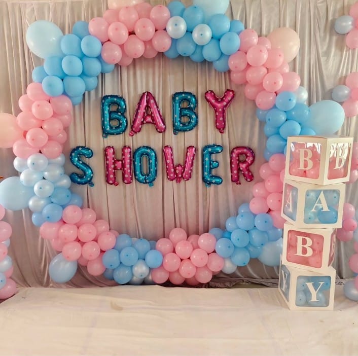 BABY Blocks Baby Shower Ring – welcome baby decoration by ARVDecor