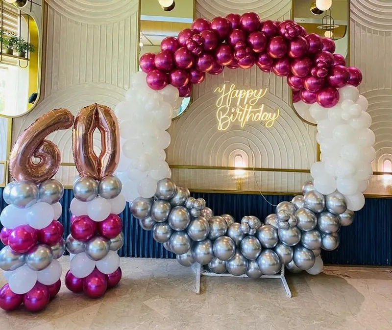 Chrome Shining Birthday for Adults