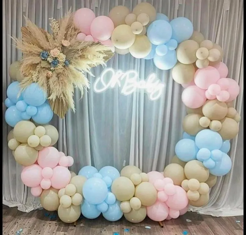 Baby Boy Pastel Setup – welcome baby decoration by ARVDecor