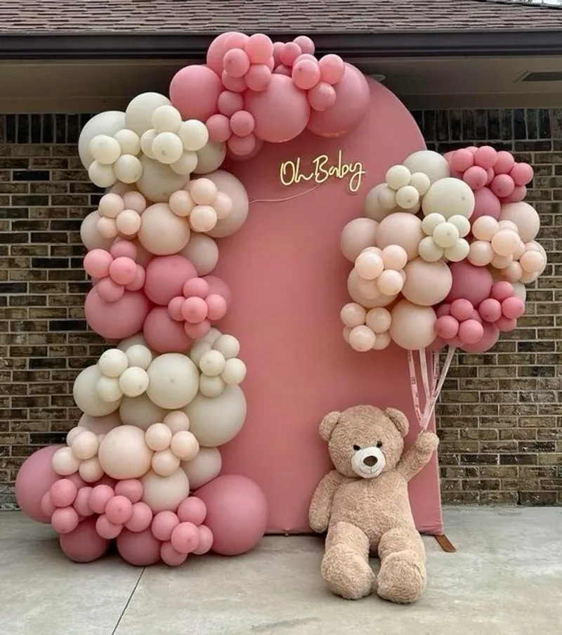 Teddy Baby Theme – welcome baby decoration by ARVDecor